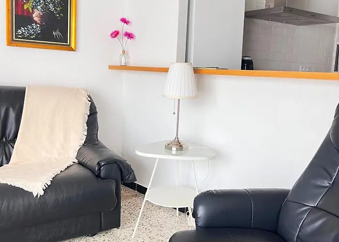 דירה Ap Nurimar 2 Con Aire Acondicionado En Centro Del Pueblo